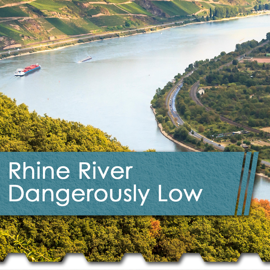 Rhine River Levels Stress Supply Chains Further 5 rhine low - The Chemical Company